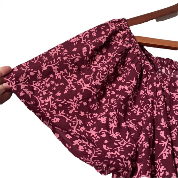 Lucky Brand Purple Short Sleeved Top - Picture 2 of 13